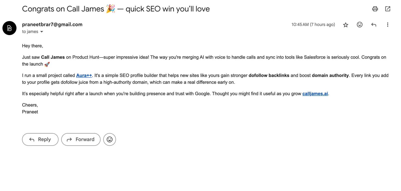 AI writing emails